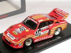 Porsche 935 #46  Meccarillos  Le Mans 1980 - Spark 1/43